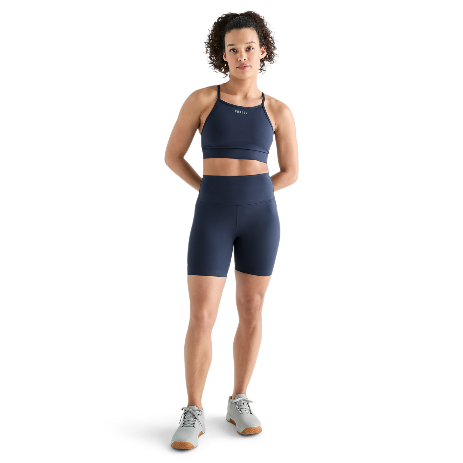 Women's High Waist Matte Shorts - 6 Inch Inseam, Comfortable & Stretchy Workout Shorts for Running, Yoga & Gym - Plus Size Available