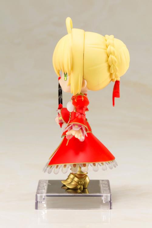 Cu Poche #64 Fate/Extra Last Encore Saber Nero Action Figure - Anime Collectible for Display & Role Play | Perfect for Fans, Gift Giving & Home Decoration