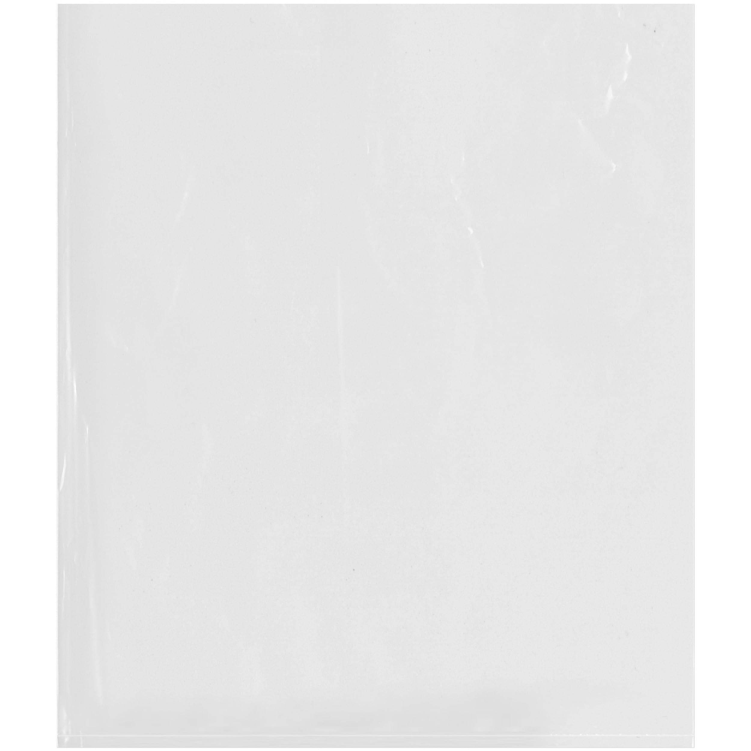 Clear Plastic Poly Bags 12