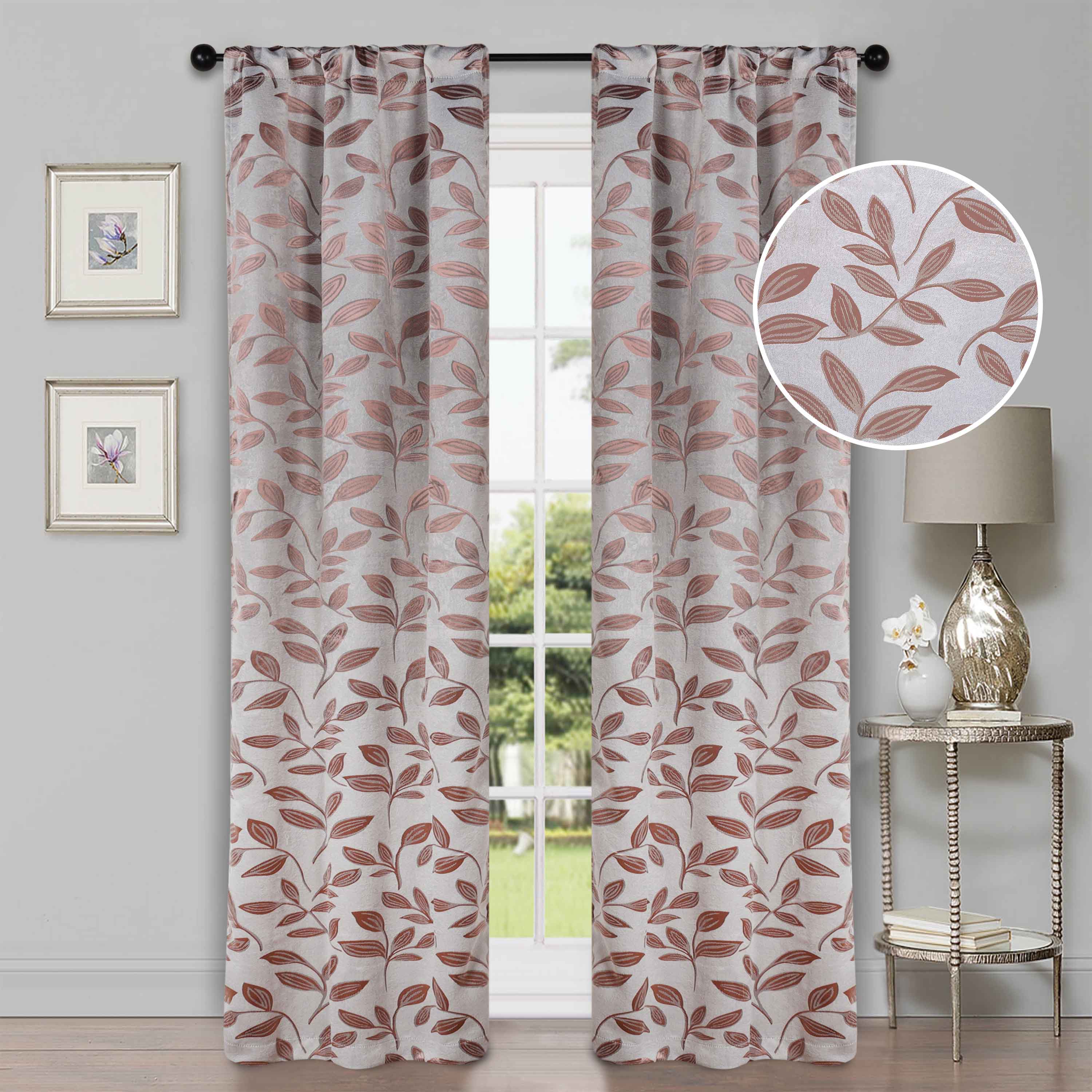 Blackout Curtains with Rod Pocket - Set of 2 Panels for Complete Room Darkening | Perfect for Bedrooms, Nurseries & Home Theater Light Blocking