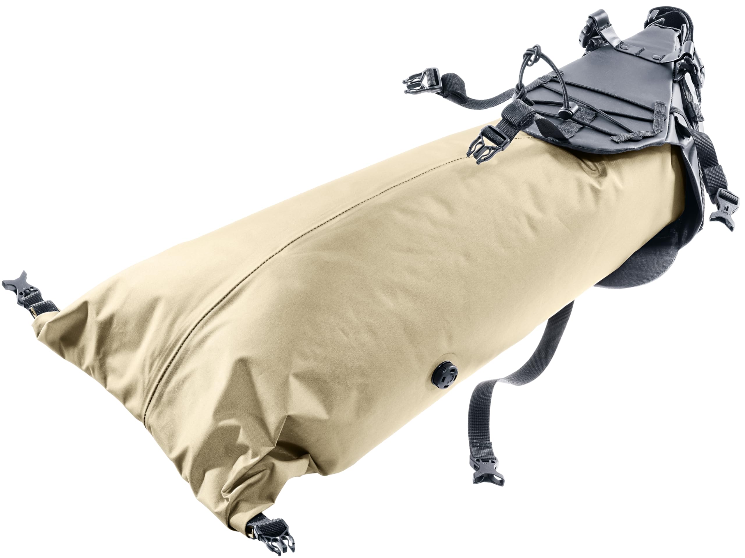 Deuter Cabezon SB 16 Bike Bag - 16L Waterproof Saddle Bag for Commuting, Road, Gravel & Mountain Biking | Durable Bicycle Storage Pack for Cycling Gear | Perfect for Daily Rides & Outdoor Adventures - Desert-Black