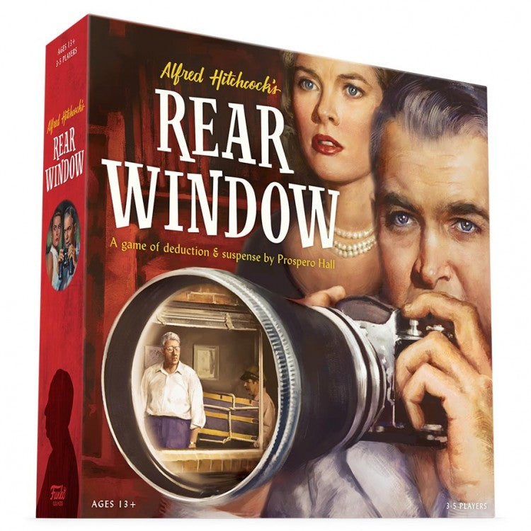 Alfred Hitchcock's Rear Window - Classic Thriller Movie DVD | Suspense, Mystery & Crime Film | Perfect for Movie Nights & Hitchcock Fans