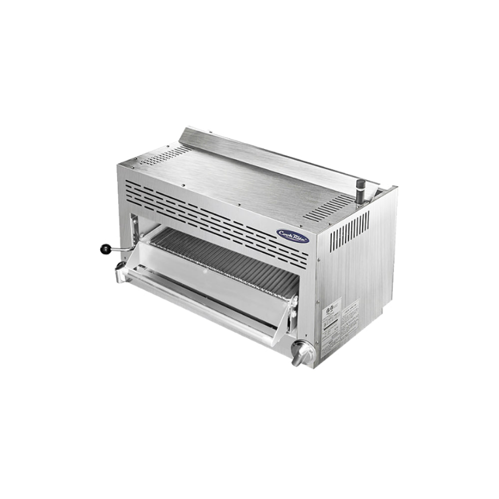 Atosa ATSB 36 Commercial Infrared Salamander Broiler - 43,000 BTU High-Power Restaurant Kitchen Equipment for Perfect Grilling & Melting