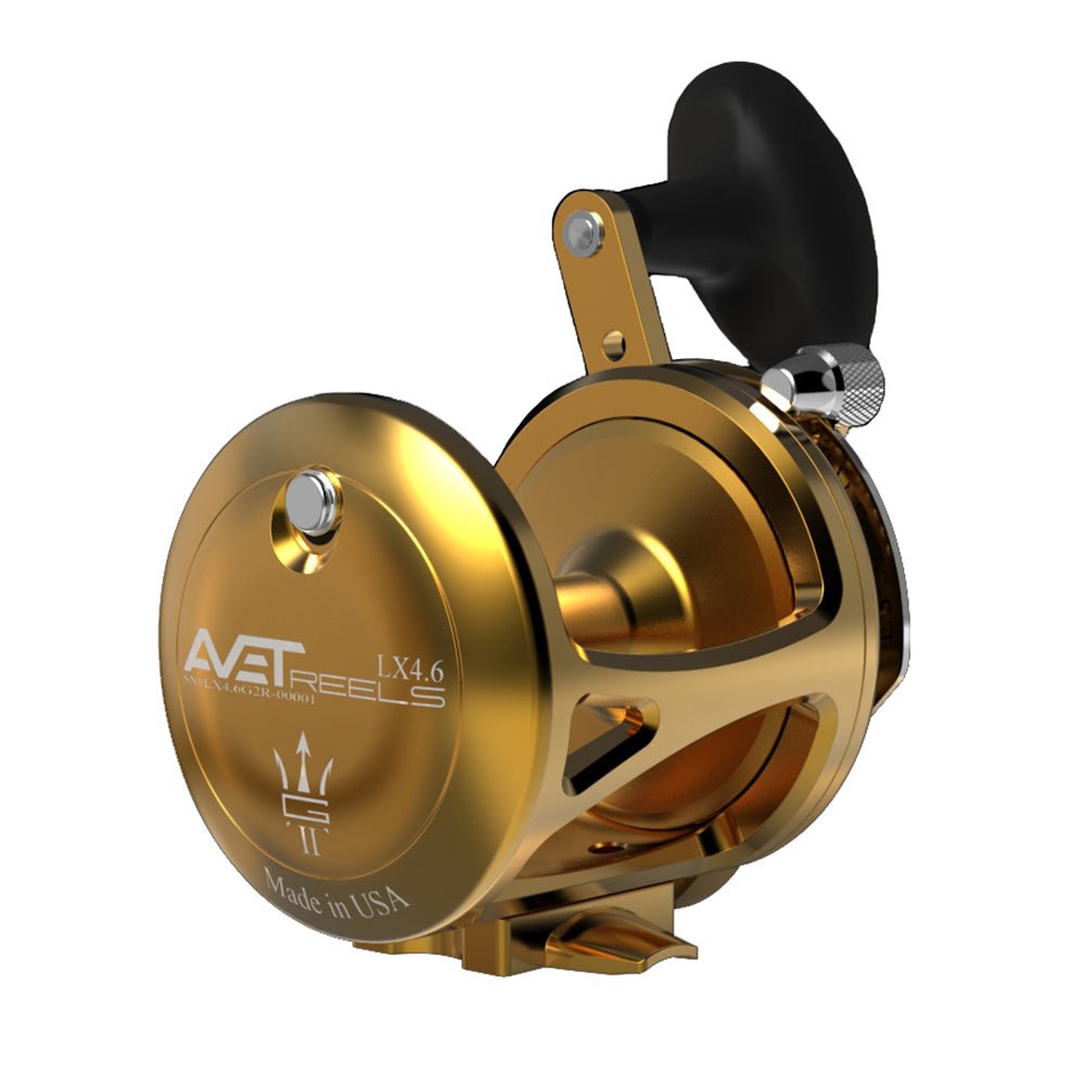 Avet LX G2 4.6 MC Single Speed Fishing Reel - Saltwater & Offshore Game Fishing Reel for Tuna, Marlin, and Big Game Fish