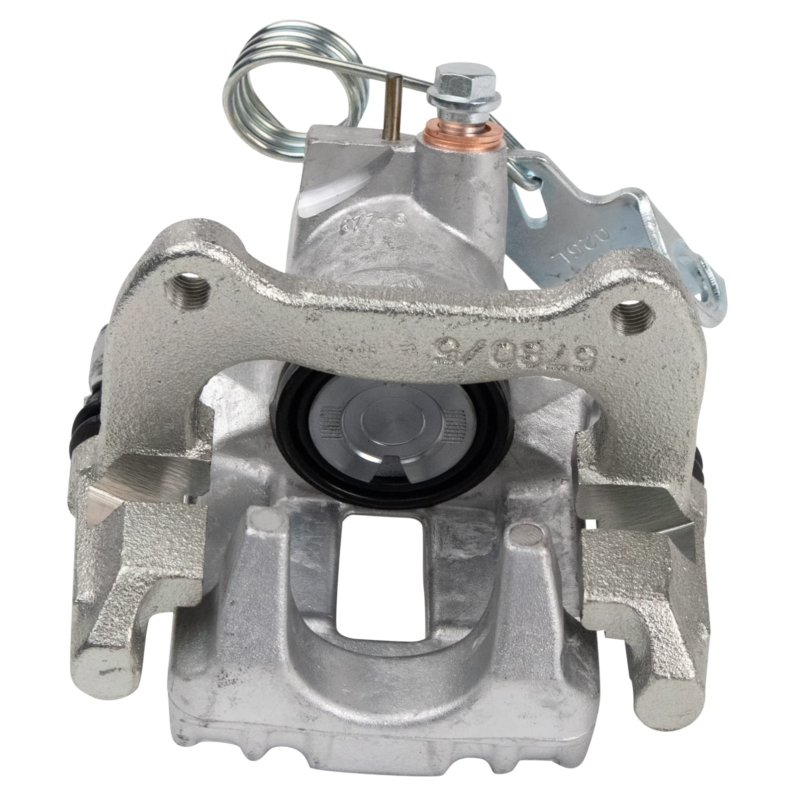 TRQ Rear Brake Calipers with Ceramic Pads & Rotors Kit - Compatible with 2000-2001 Audi A6 - Perfect for Smooth Braking & Enhanced Performance