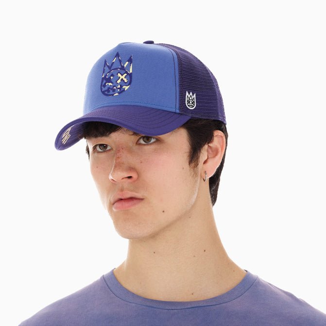 Clean Logo Mesh Back Trucker Hat with Curved Visor - Breathable Baseball Cap for Outdoor Sports, Hiking & Casual Wear