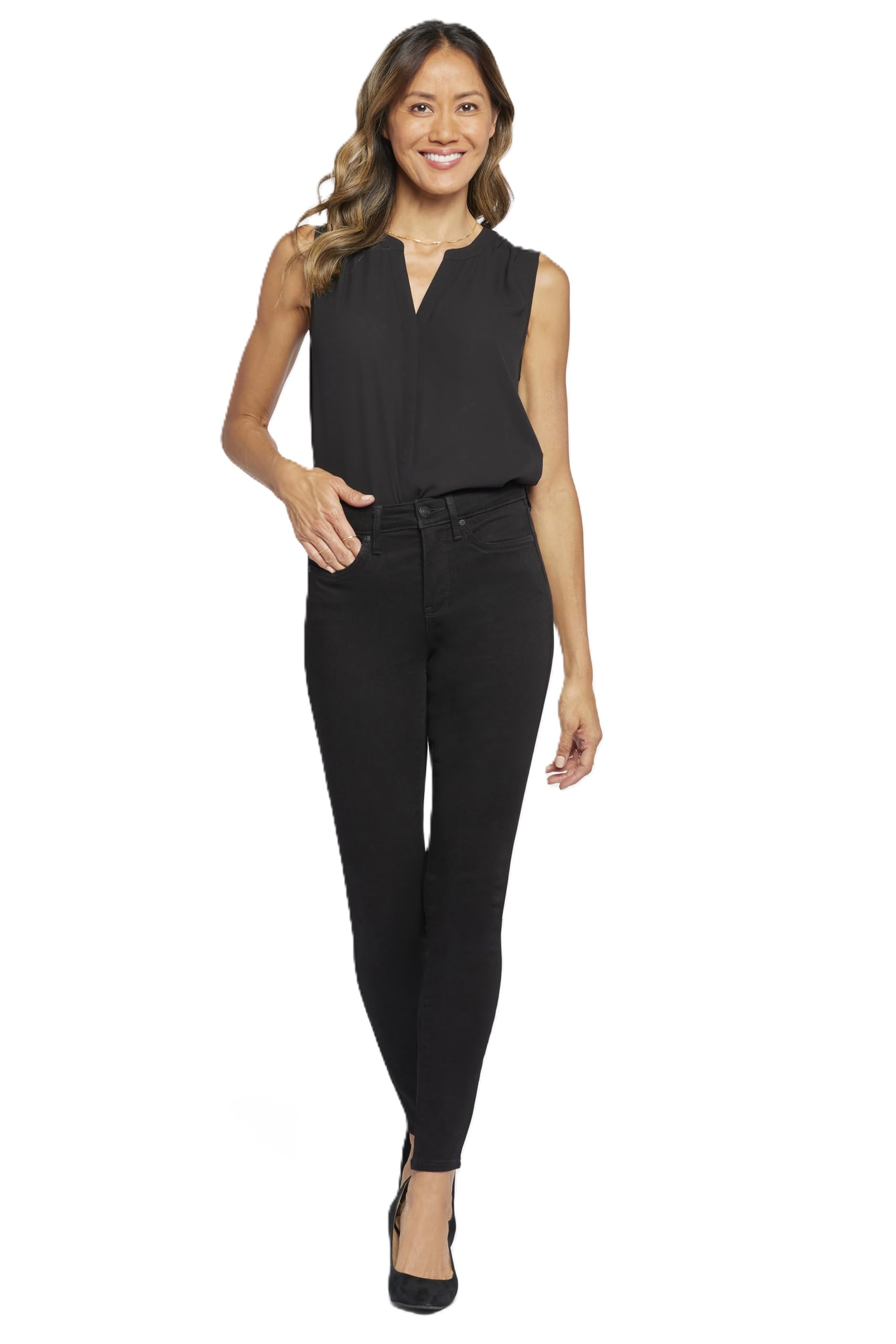 NYDJ Women's Ami Skinny Jeans - High Waist Stretch Denim Pants for Everyday Comfort | Perfect for Work, Casual Outings & Travel