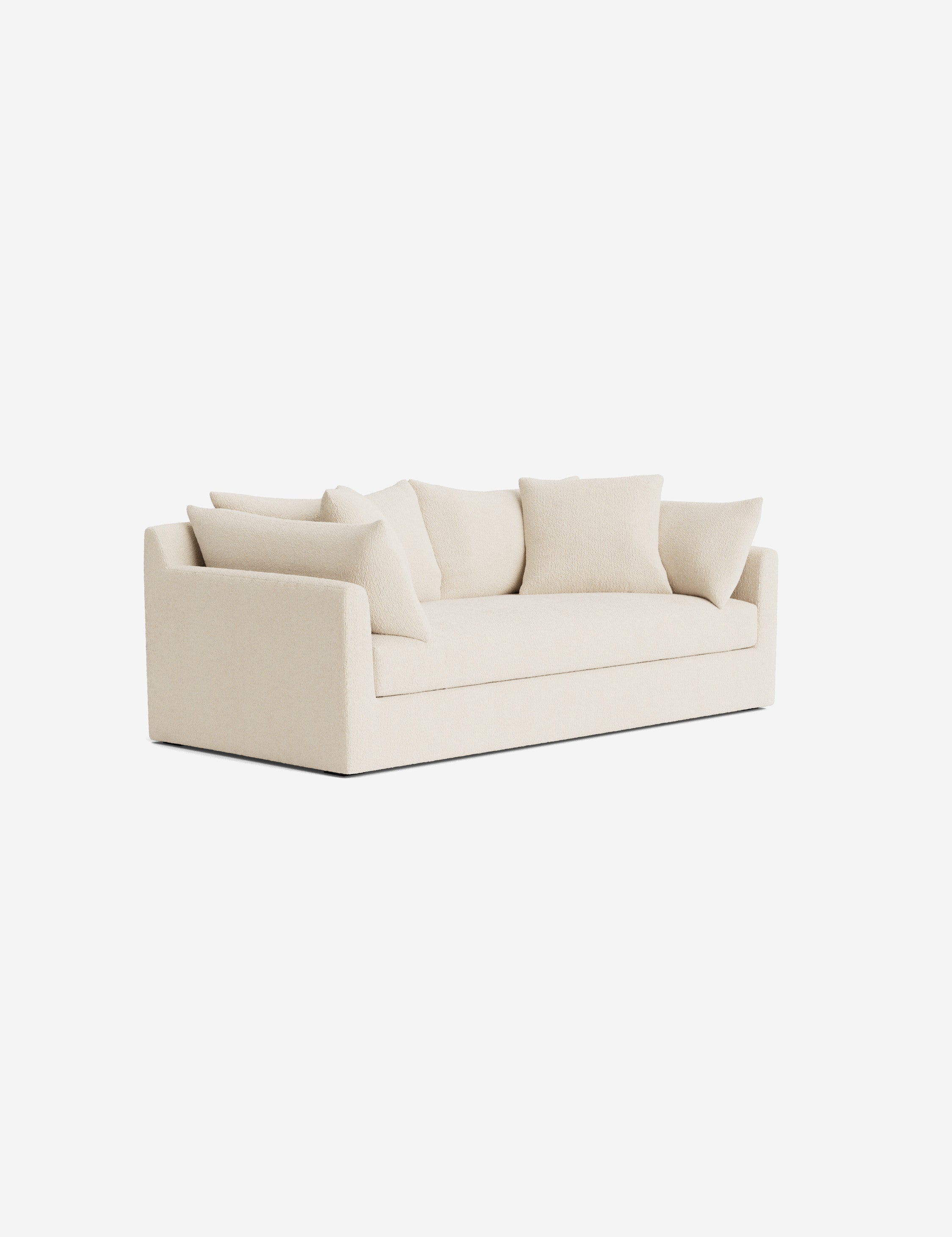 Cashel Sofa - Modern Comfortable Sectional Couch for Living Room, Lounge & Family Room - Soft Fabric Upholstery with Sturdy Frame - Perfect for Relaxing, Entertaining & Movie Nights