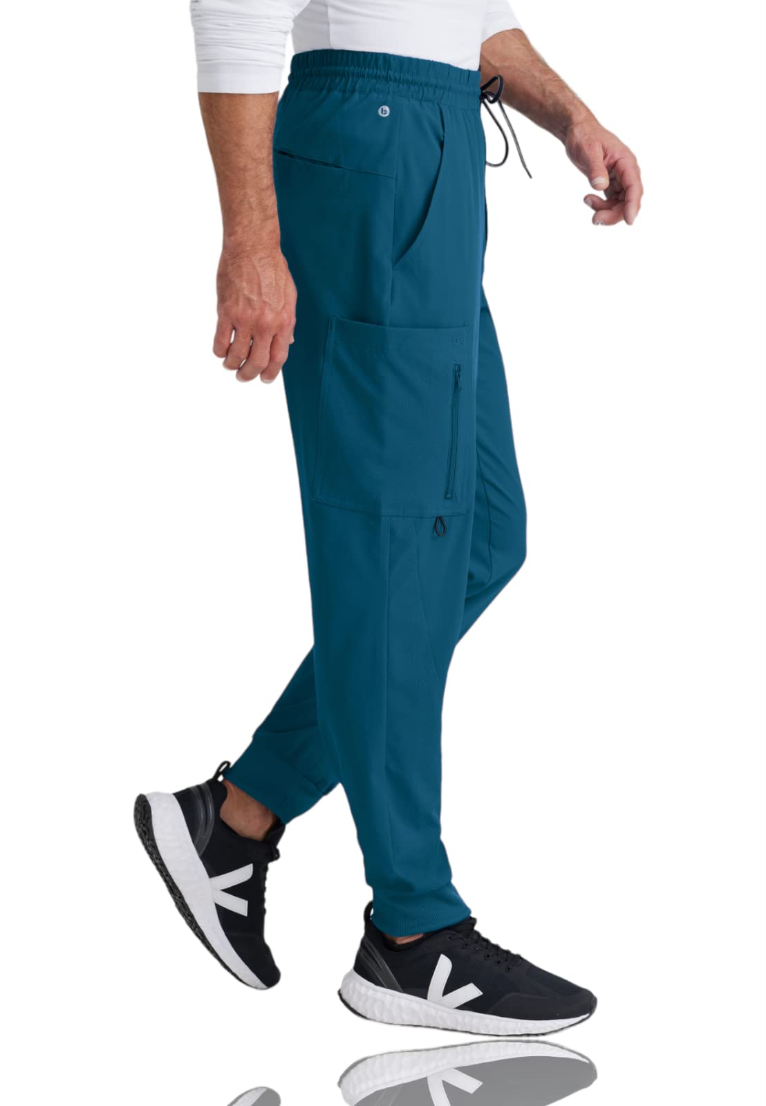 BARCO One Vortex Scrub Jogger Pants for Men - Eco-Friendly Stretch Fabric, Wrinkle-Resistant, Comfort Fit Elastic Waist | Perfect for Medical Professionals, Nurses & Healthcare Workers