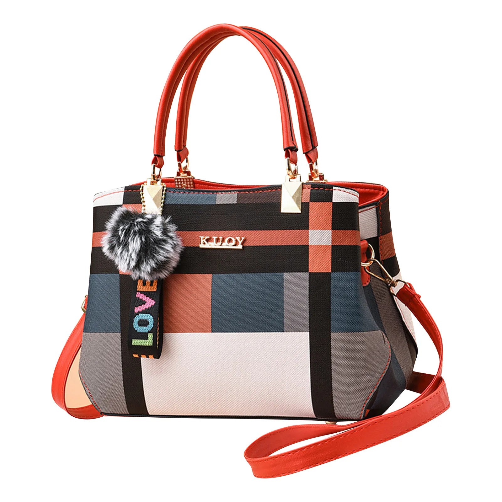 Luxury Designer Handbags for Women - European & American Style Crossbody Shoulder Bag - Nylon Fashion Purse for Daily Use, Travel & Shopping
