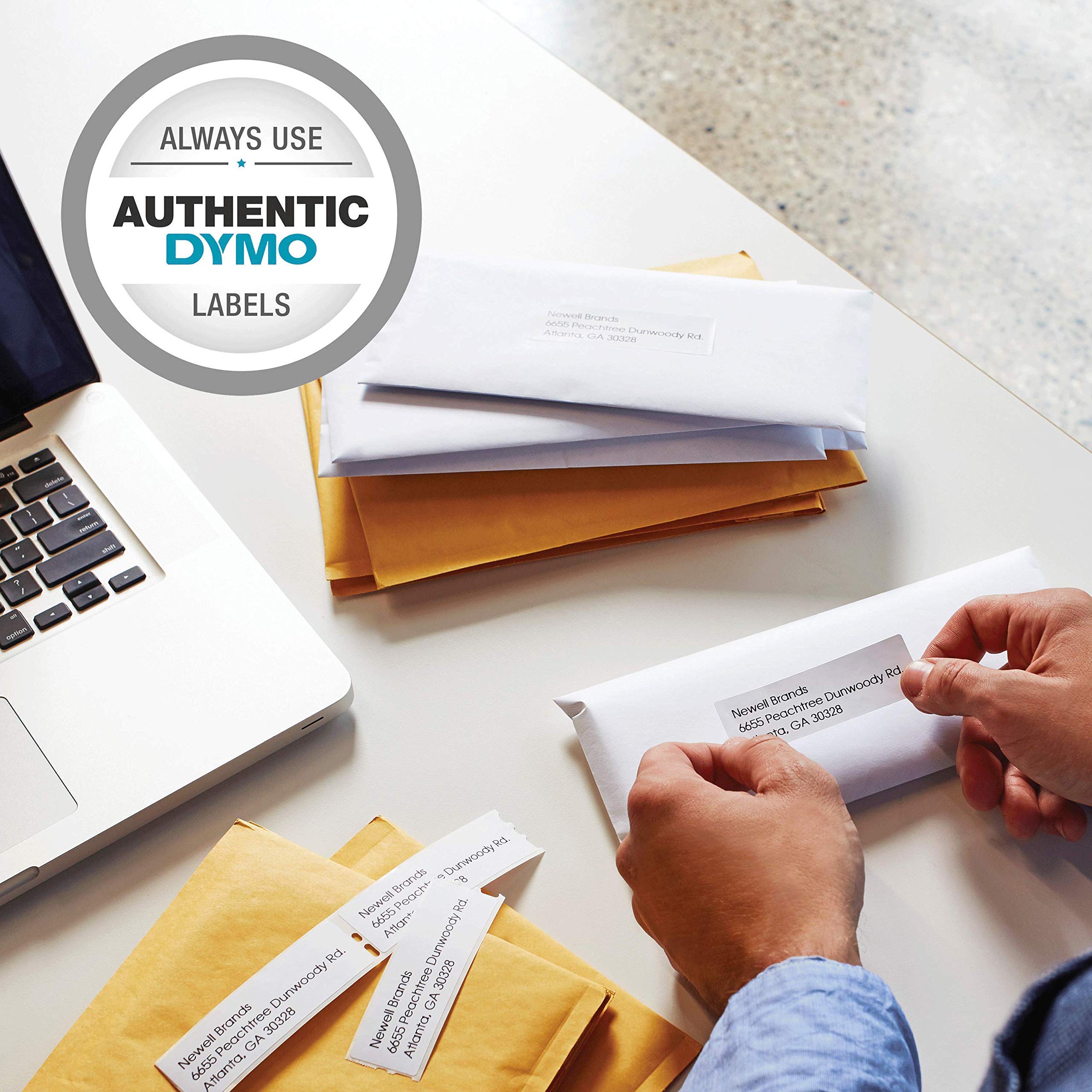 DYMO LabelWriter 450 Turbo Thermal Label Printer - Fast Printing for Shipping Labels, Barcodes & Mailing | Home & Office Organization | Perfect for Ecommerce, Small Business & Warehouse Use (Renewed)