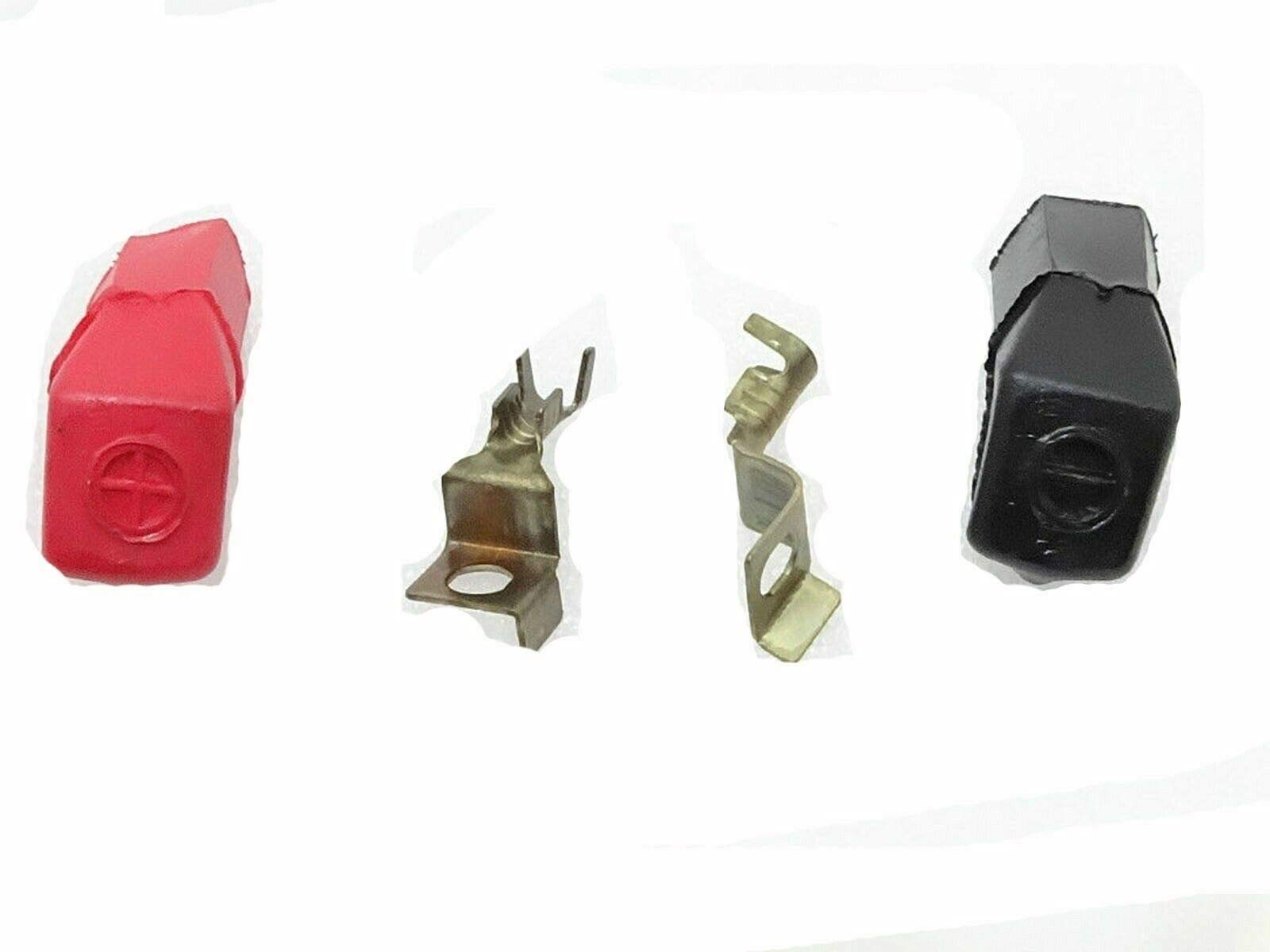 Royal Enfield Electric Start Model Battery Terminal Set - Positive & Negative Terminals for Motorcycle, ATV & Powersports - Durable & Corrosion-Resistant for Long-Lasting Performance