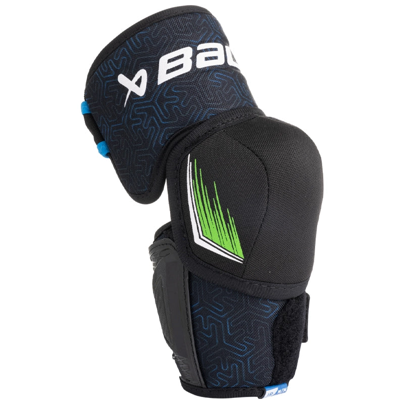 Bauer X Elbow Pads for Kids - Youth Protective Gear for Hockey, Skateboarding & Cycling - Lightweight & Comfortable Safety Equipment for Sports & Outdoor Activities