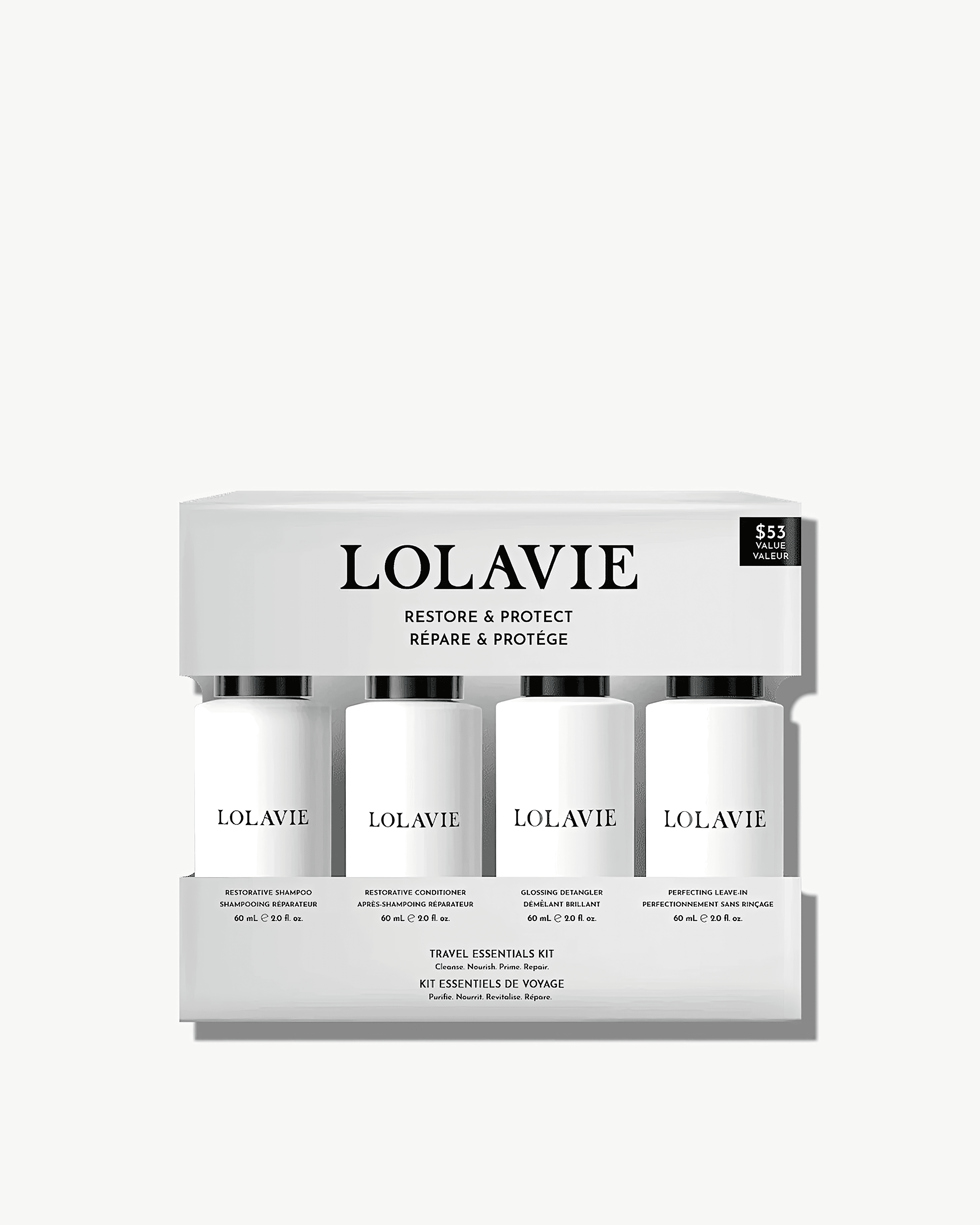 Restore & Protect Travel Kit - Essential Skincare Set for Hydration & Repair | Perfect for Airplane, Business Trips & Vacation