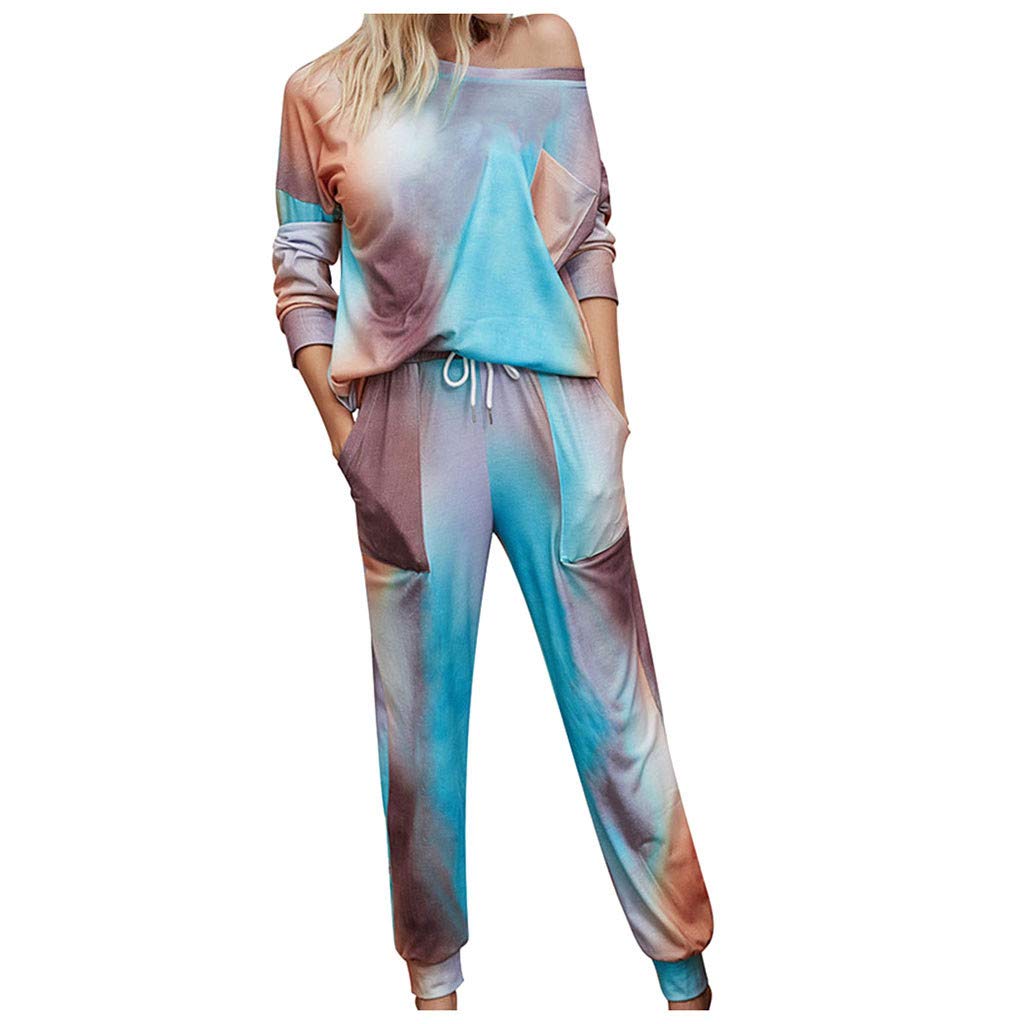 Women's Casual Jumpsuits & Lounge Sets - 2 Piece Long Sleeve Crop Top with Waffle Shorts Tracksuit | Comfortable Sweatsuits for Home, Yoga & Relaxation