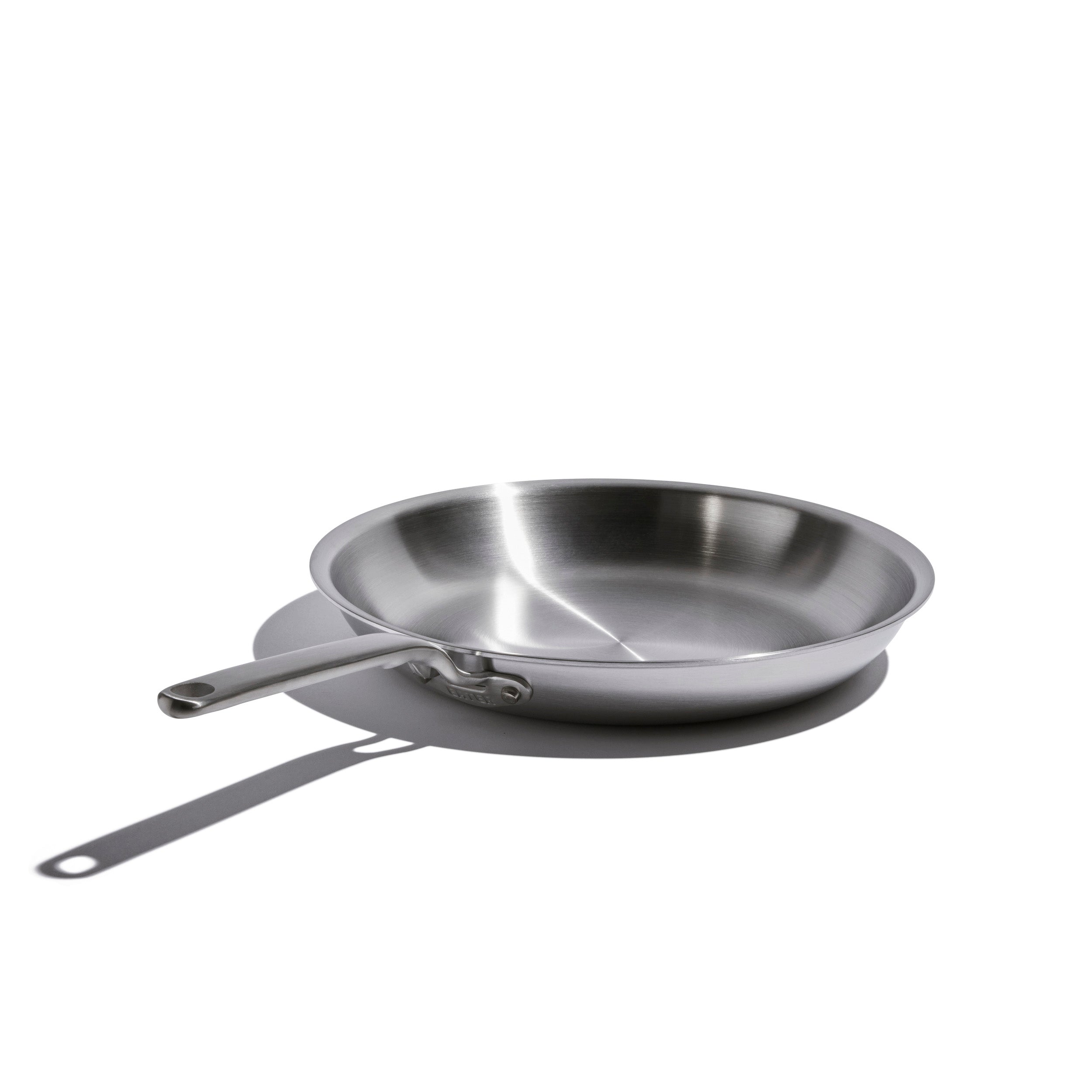 Heritage Steel 12-Inch Nonstick Frying Pan with Glass Lid - Professional Grade Cookware for Sautéing, Frying & Braising - Perfect for Gas, Electric & Induction Stovetops