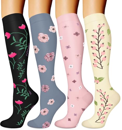 041 Black/Gray/Pink/Nude Floral Print