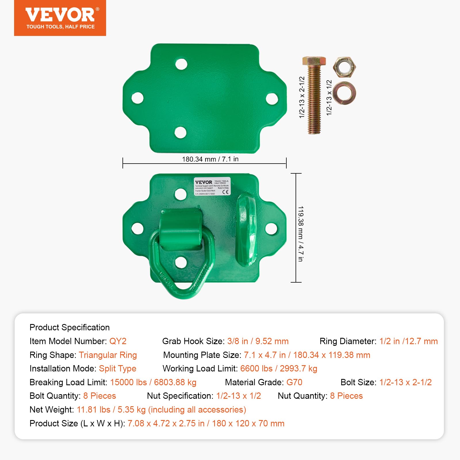 VEVOR 3/8