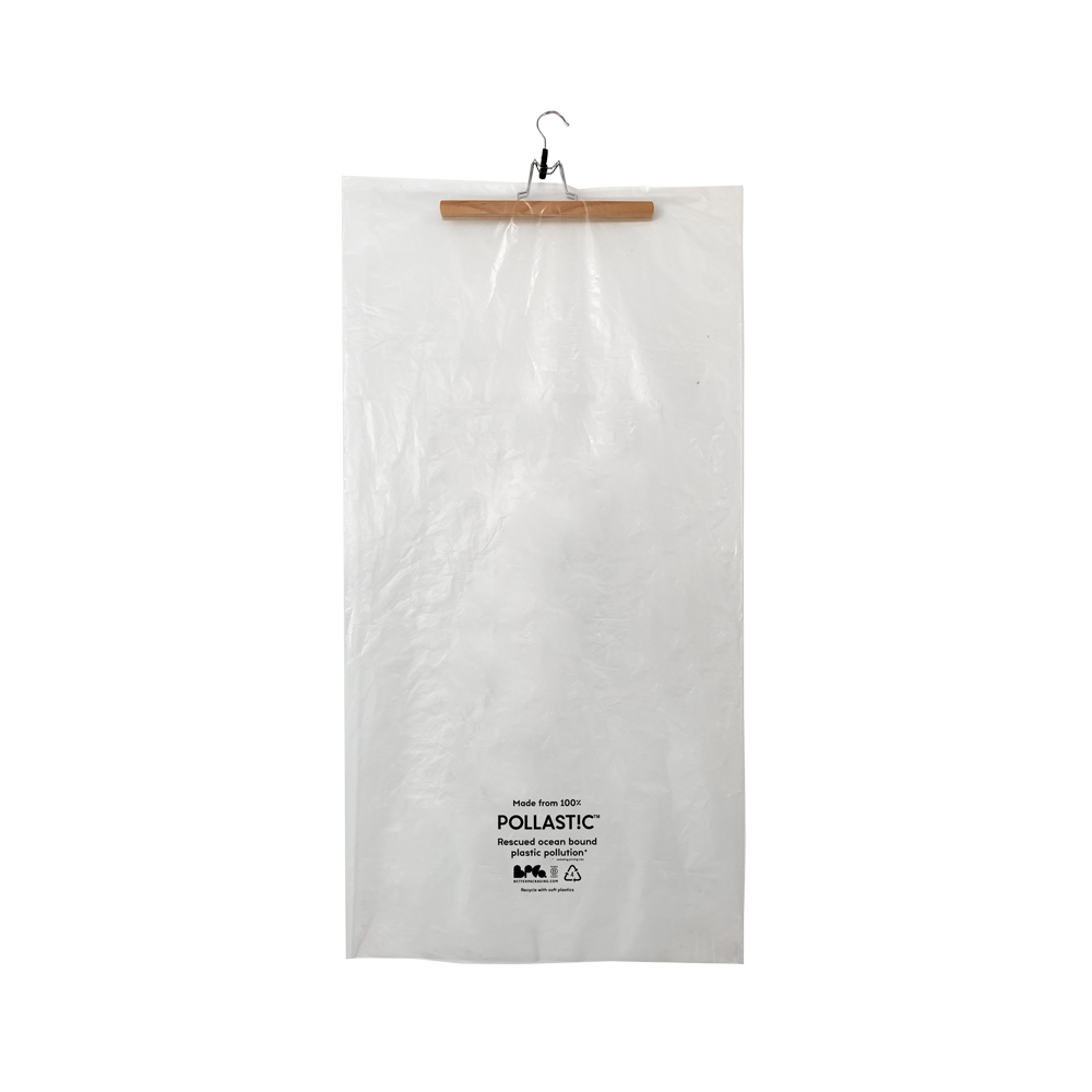 POLLAST!C Hanging Garment Bags for Travel & Storage - Waterproof Clothes Cover with Zipper, Perfect for Suits, Dresses & Coats - Home & Hotel Use