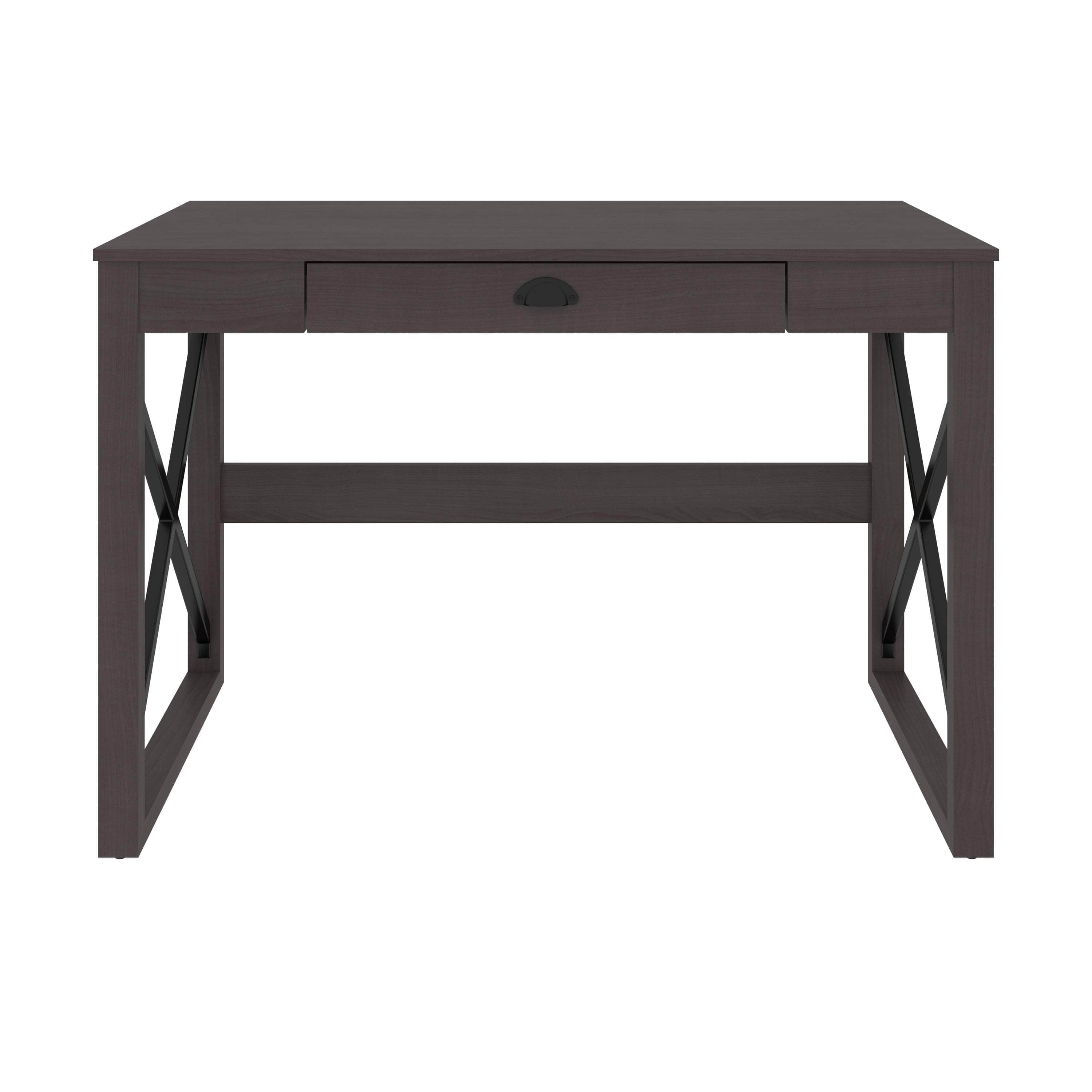 Talita 45W Small Desk - Compact Workspace Solution in 2 Colors | Perfect for Home Office, Dorm Room & Small Spaces