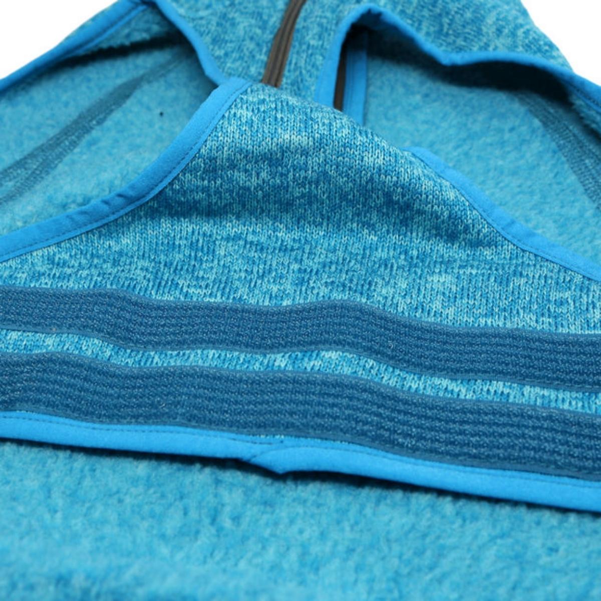 Kurgo Red Polar Fleece Dog Sweater - Warm & Cozy Knit Dog Jumper for Small to Large Breeds - Perfect for Winter Walks & Indoor Comfort