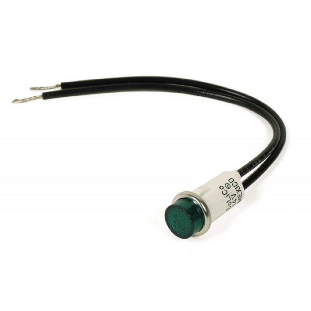 12V Green Indicator Light - 9.802 456.0 - Perfect for Automotive, Marine & Industrial Equipment Dashboard Warning Lights