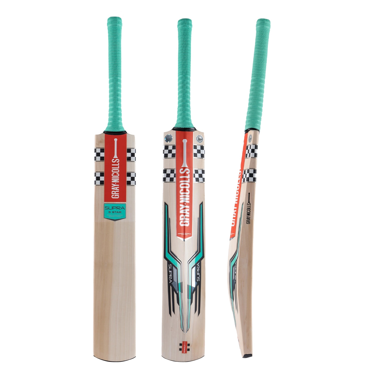 Gray Nicolls Supra Gen 5 English Willow Cricket Bat - Premium Performance for Professional & Club Cricket Matches
