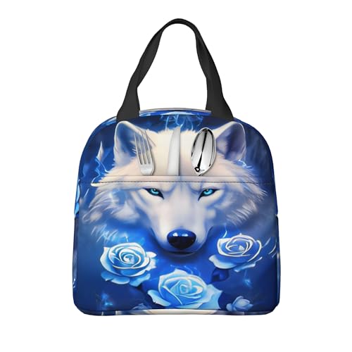 Blue Rose Wolf