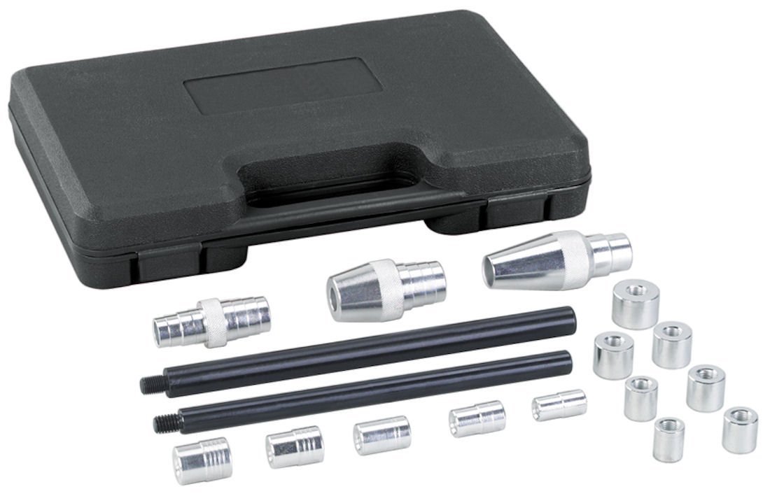 OTC Tools 4528 SAE and Metric Clutch Alignment Tool Kit - 17 Piece Set for Automotive Transmission Repair and Installation | Professional Grade Clutch Alignment Tool for Cars, Trucks, and Heavy Duty Vehicles