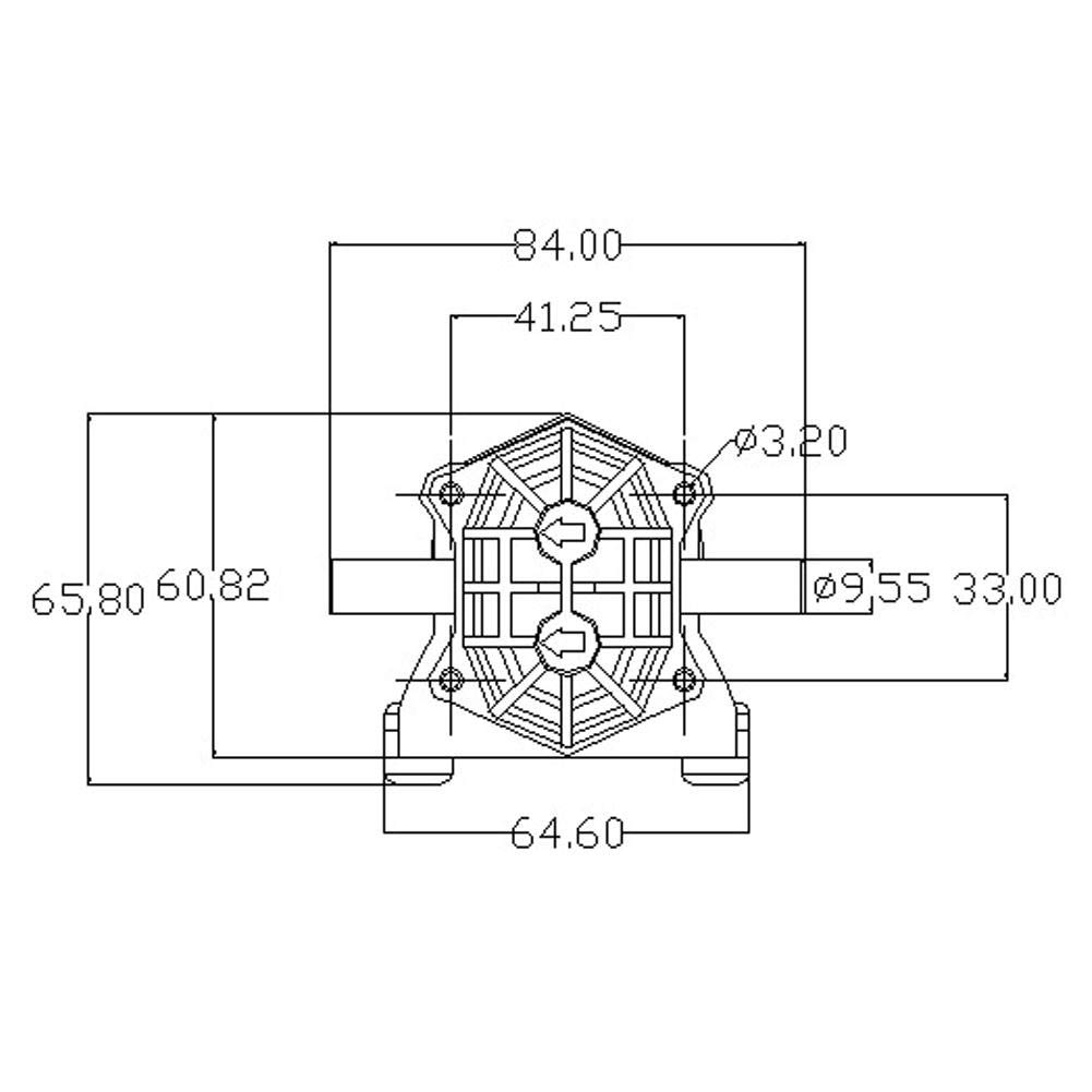 24V DC Self-Priming Diaphragm Water Pump ZC-750 - Fresh Water Transfer for Purifiers, Filling Machines | Valentine's Day Carnival Special | Ideal for Home Water Systems & Small Industrial Applications