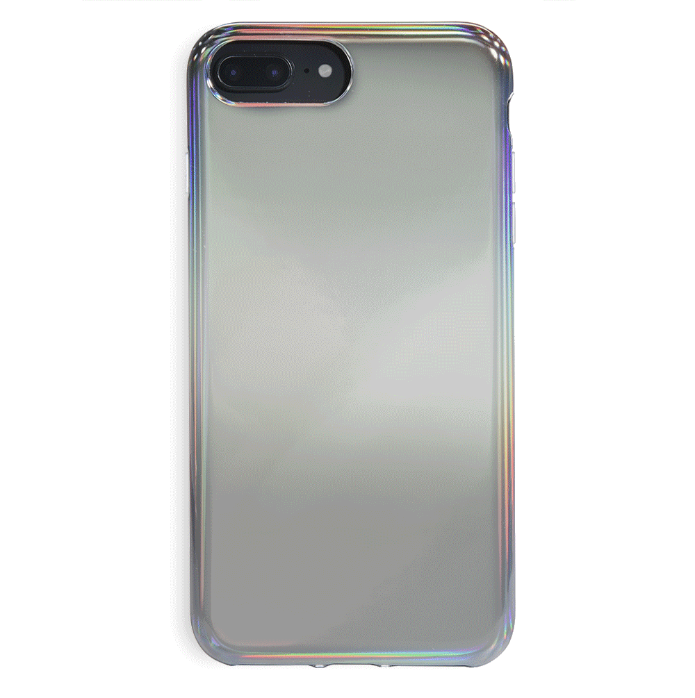 Holo Nebula iPhone Case - Glitter Holographic Phone Cover for iPhone 12/13/14/15 Pro Max - Trendy Protective Case with Cosmic Shine - Perfect for Parties, Gifts & Everyday Style