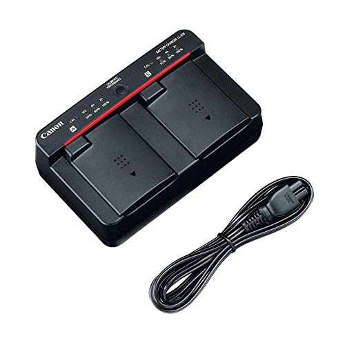 Canon LC-E19 Battery Charger - Fast Charging for Canon DSLR Cameras | Compatible with EOS 5D Mark IV, 6D Mark II & More | Perfect for Travel, Photography Sessions & Professional Use
