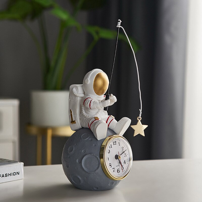 Astronaut Night Light Alarm Clock - Best LED Digital Clock for Kids Bedroom & Nursery | Perfect for Bedtime, Reading & Nighttime Comfort