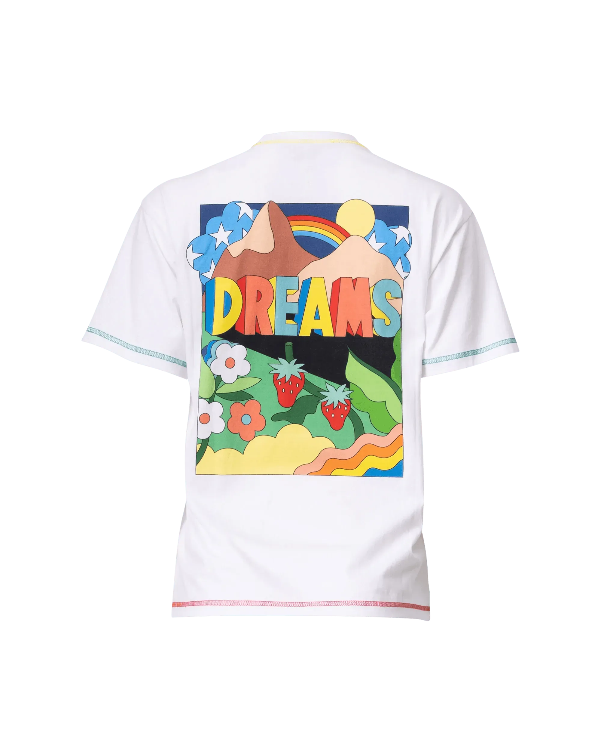 Mira X Dabsmyla Embroidered Graphic T-Shirt for Men & Women | Unique Streetwear Fashion | Perfect for Concerts, Festivals & Casual Outings