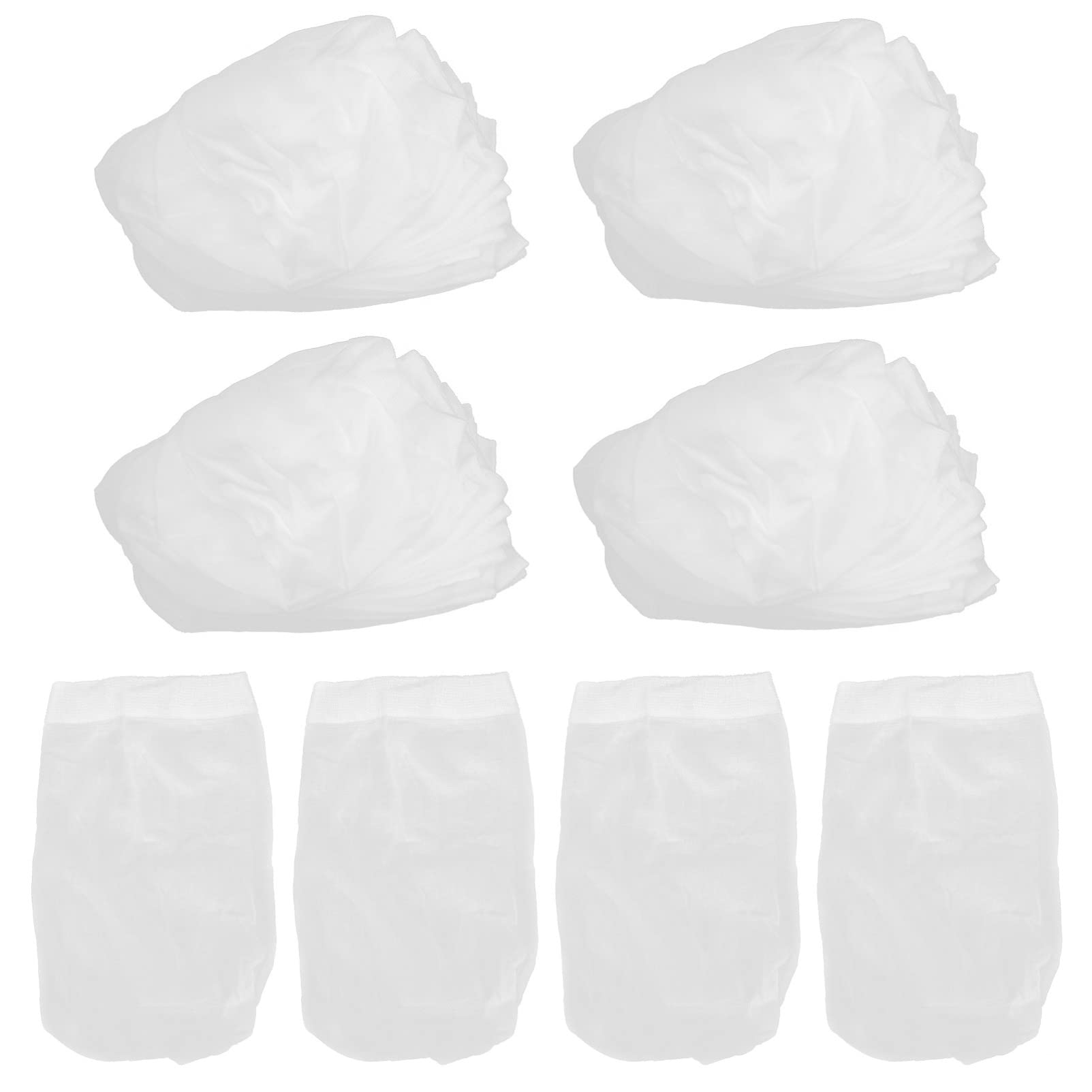 30pcs White Nylon Pool Skimmer Socks - Premium Pool Filter Socks for Inground Swimming Pools - Durable Skimmer Basket Replacement - Perfect for Pool Maintenance, Water Filtration & Clean Swimming Experience