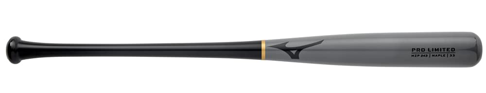 Mizuno Pro Limited Maple Wood Baseball Bat - Rock Hard Maple, Compressed Barrel, Ink Dot, Cupped End - Perfect for Professional Training & Competitive Games