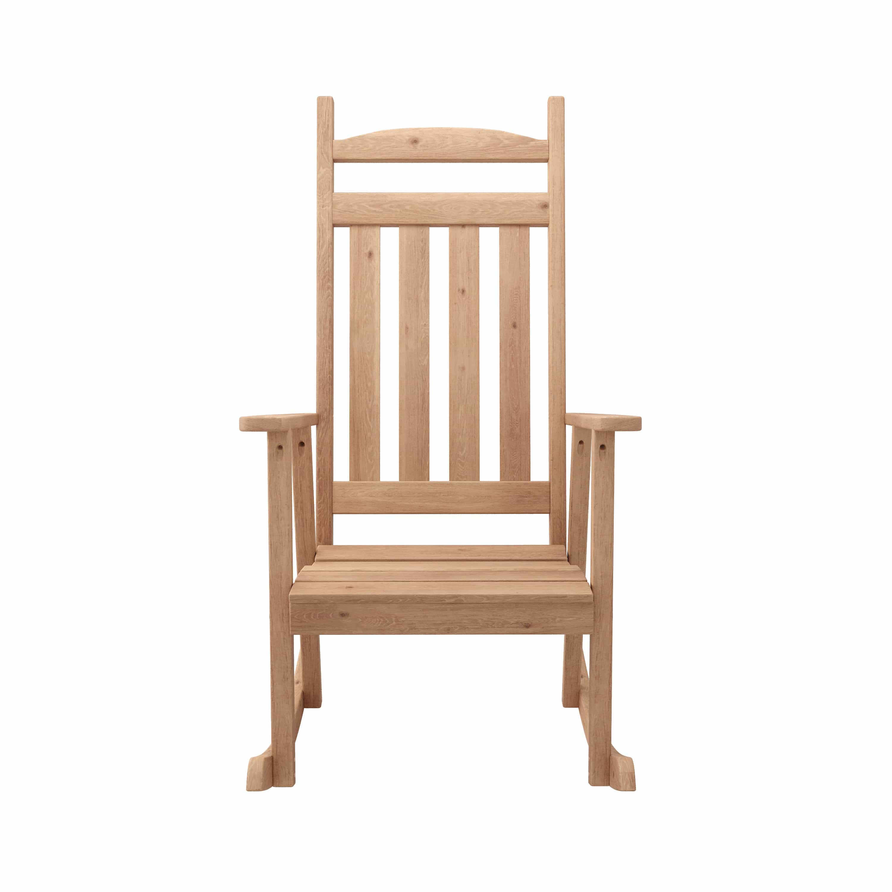 Keystone Amish Co. Classic Red Cedar Porch Rocker - Handcrafted Wooden Rocking Chair for Outdoor Patio, Garden & Porch Relaxation