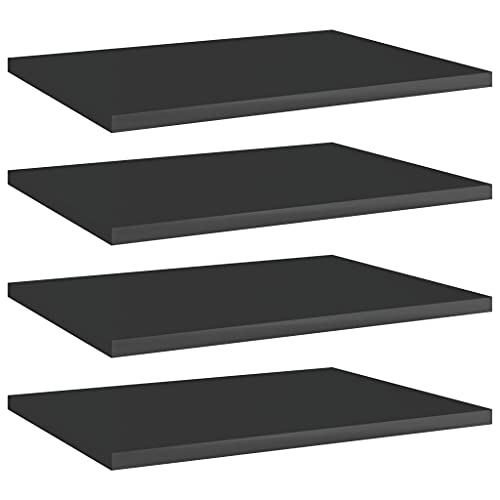 Gloss Black 4 Pcs