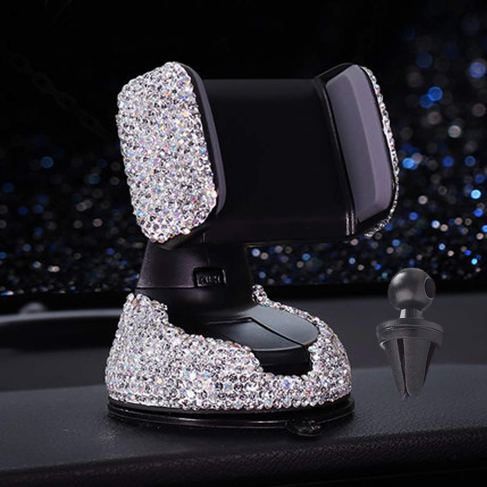 Universal Car Phone Holder - Adjustable 360° Rotation for 4-6.5