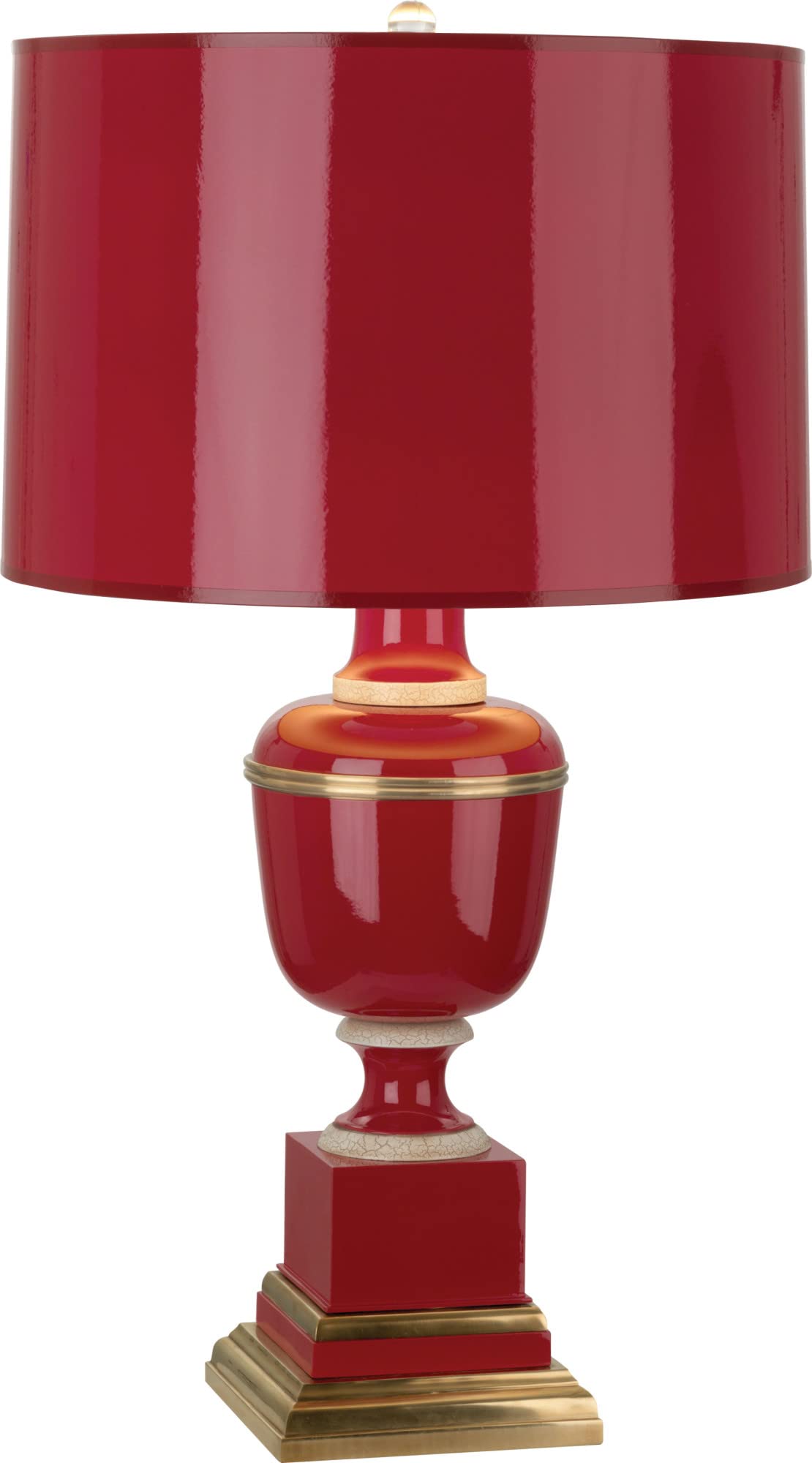 Robert Abbey 2505 Modern One Light Table Lamp - Stylish Accent Lighting for Living Room, Bedroom & Office Decor