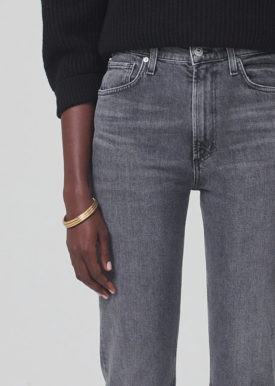 Daphne High Rise Stovepipe Jeans for Women - Slim Fit Crop Denim Pants - Perfect for Night Out, Party & Casual Wear