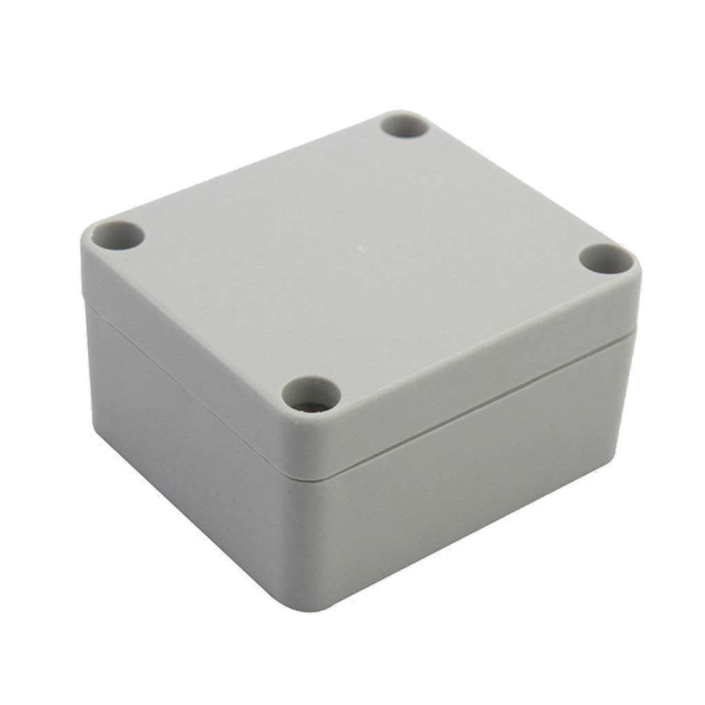 ABS Plastic Waterproof Junction Box - Dustproof Universal Electrical Enclosure for Outdoor & Indoor Wiring Projects - Ideal for Home, Garage, and Industrial Use - White