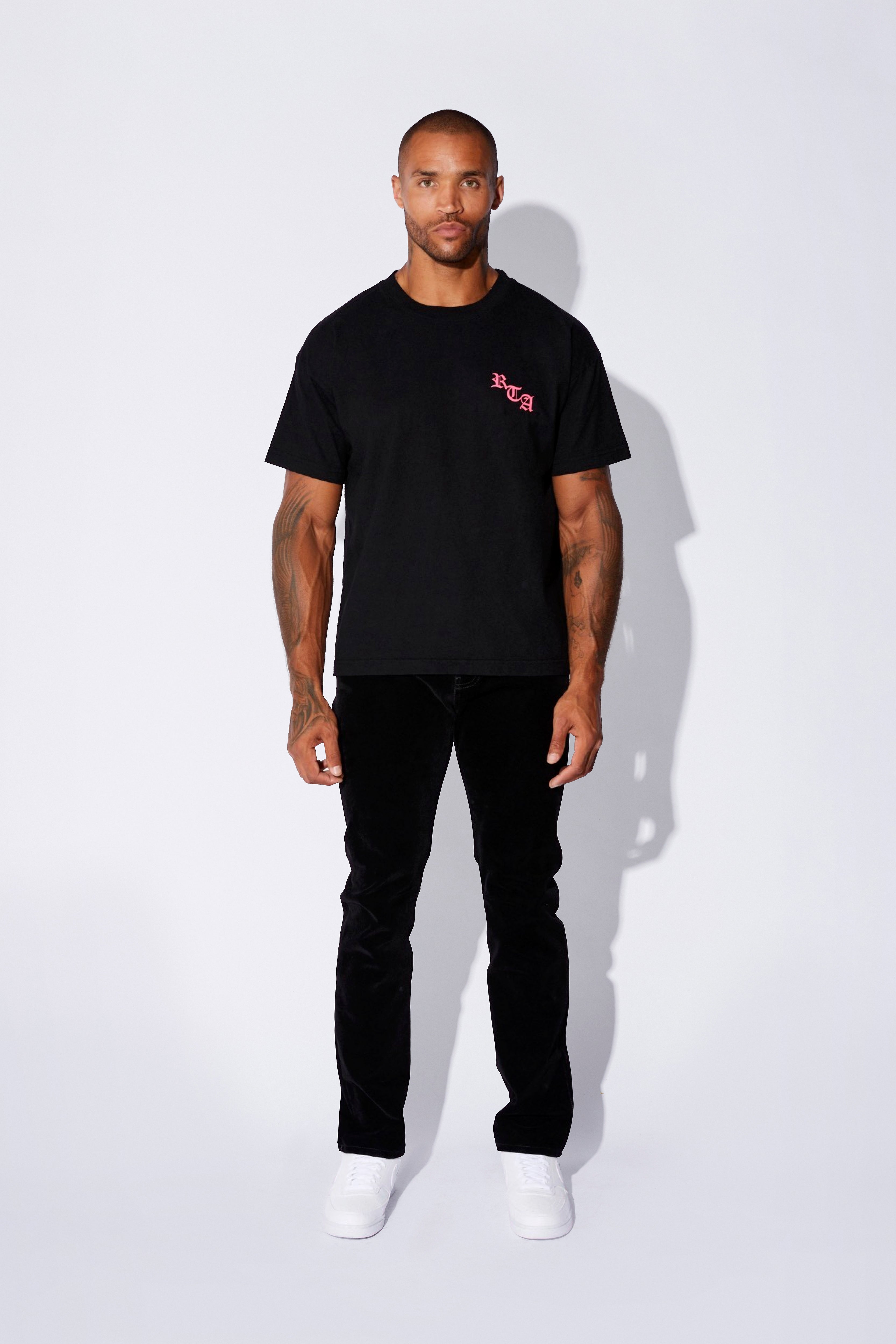 Colt Short Sleeve T-Shirt for Men & Women | Black & Pink Graphic Tee | Soft Cotton Casual Shirt | Perfect for Concerts, Streetwear & Everyday Outfits