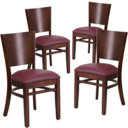 Burgundy/Walnut