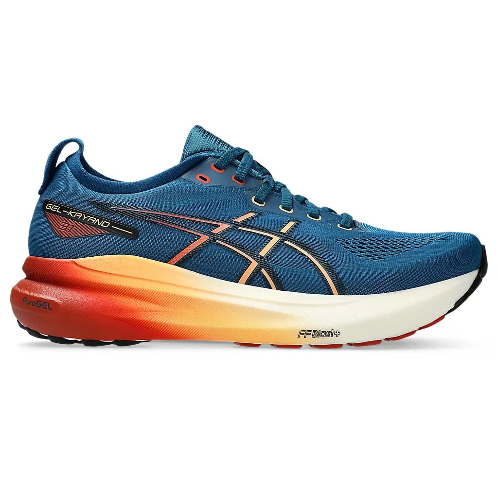 ASICS Men's Gel Kayano 31 Running Shoes - Lightweight Cushioned Support for Marathon Training & Road Running | Perfect for Jogging, Gym Workouts & Everyday Wear
