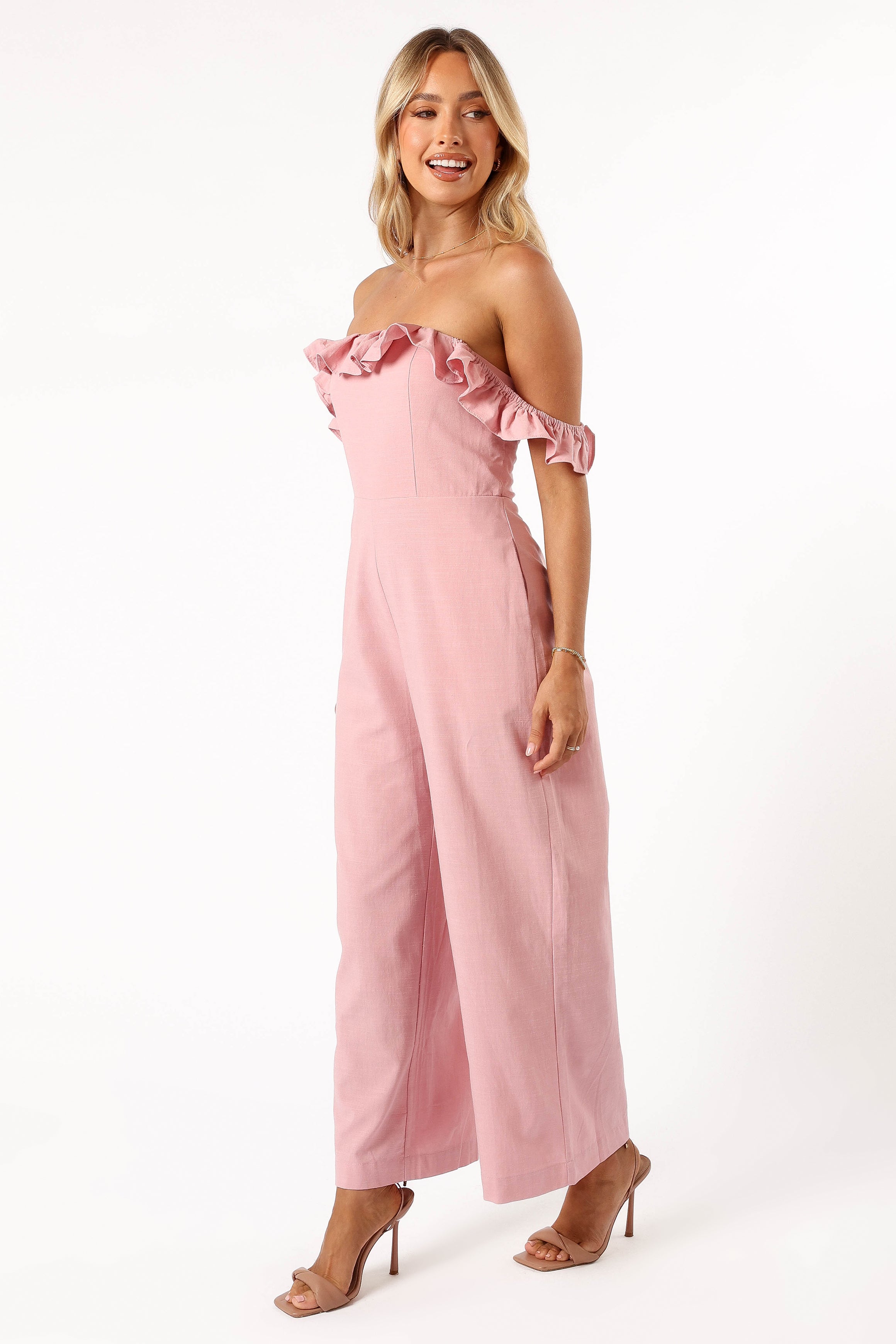 Charlotte Jumpsuit for Women - Stylish Pink Romper | Casual Outfit, Summer Wear & Party Dress