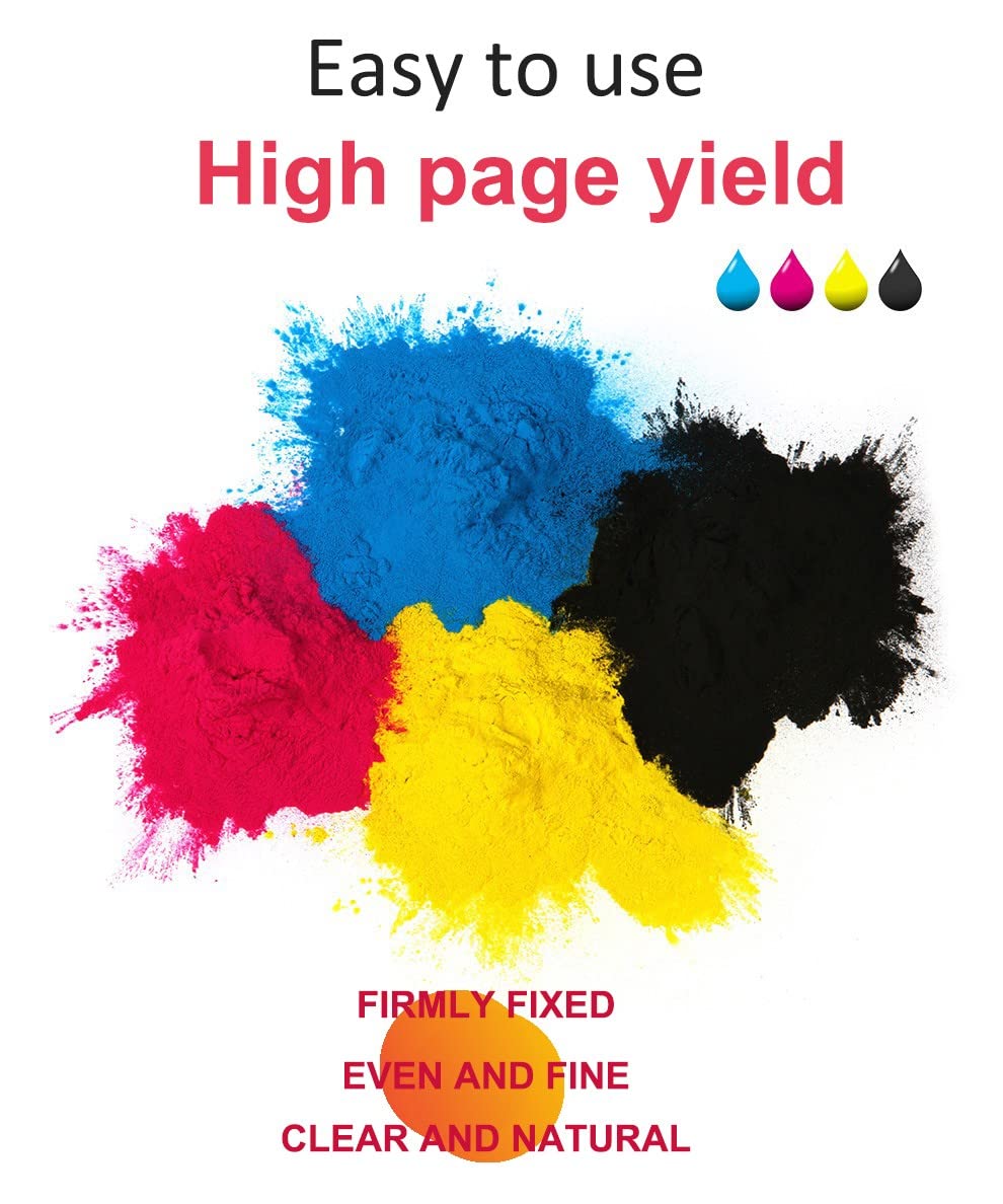 2-Pack Magenta Compatible TK-5197M Toner Cartridge Replacement for Kyocera 306ci 307ci 308ci Printers - High-Quality Printing for Office Documents & Business Reports