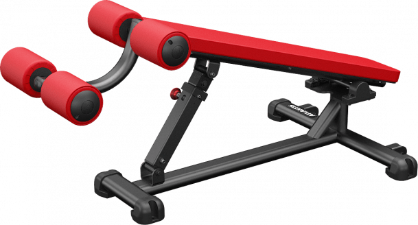 ATLANTIS Adjustable Decline Bench for Home Gym - Strength Training & Ab Workouts - Foldable & Space-Saving Workout Bench for Full Body Exercises