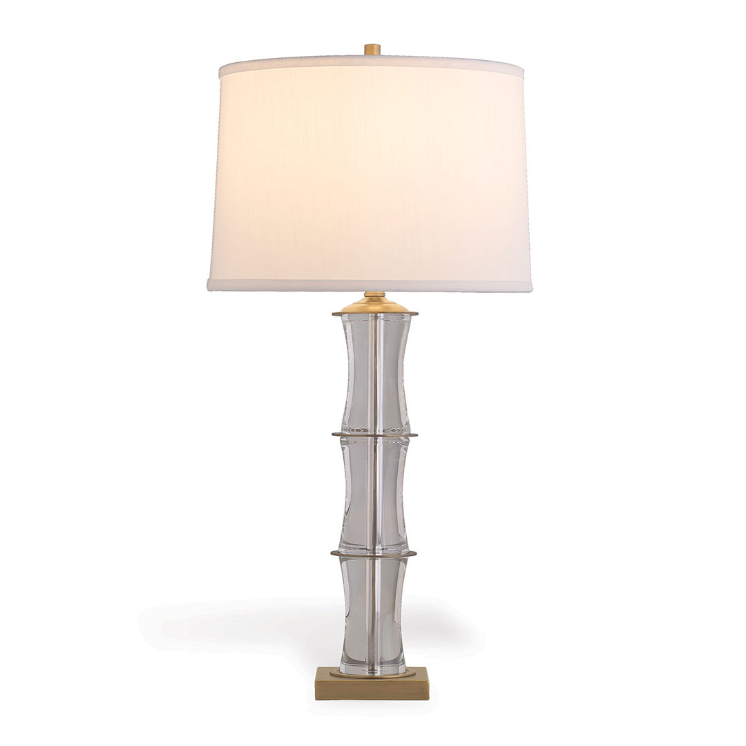 Rivoli Crystal Lamp - Elegant Handcrafted Table Lamp for Living Room, Bedroom & Office Decor - Perfect for Home Lighting, Gifts & Special Occasions
