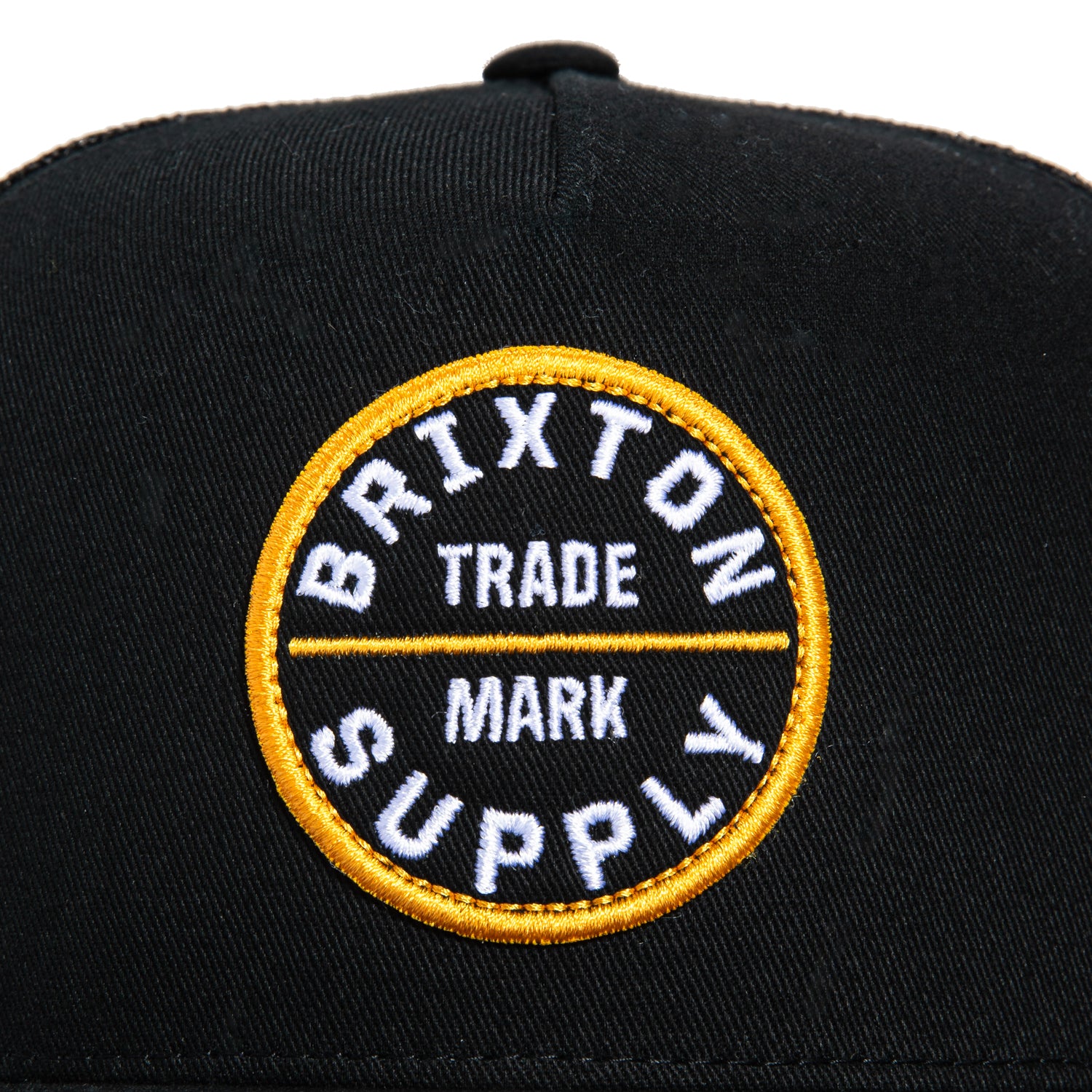 Brixton Oath III Mesh Snapback Hat - Black | Adjustable Baseball Cap for Men & Women | Perfect for Outdoor Sports, Casual Wear & Street Fashion